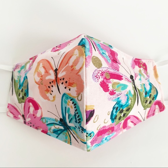 3 for $25 Triple layer face mask handmade - Picture 2 of 12